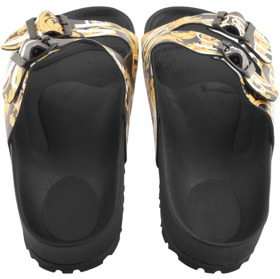 Alternative Image for ProductVersace Jeans Couture Logo Sliders Black3